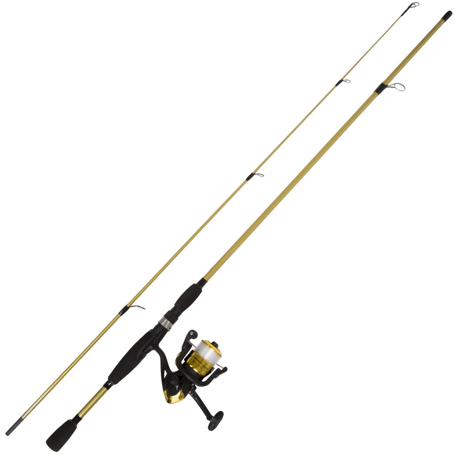 Fishing Rod and Reel Combo - Trophy Gold / 78"