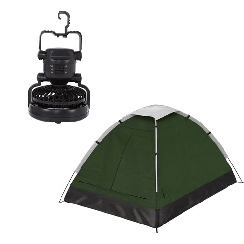 2-Person Tent with Removable Rain Fly and Carry Bag - Wakeman