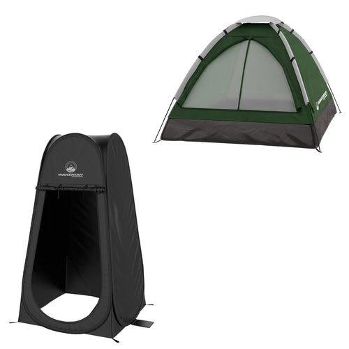 2-Person Tent with Pop-Up Design and Carry Bag - Wakeman
