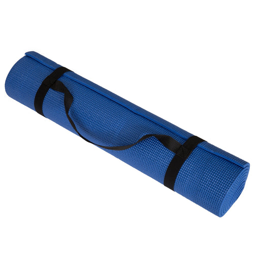 Yoga Mat - Double Sided 1/4-Inch Workout Mat - 71x24-Inch - Wakeman