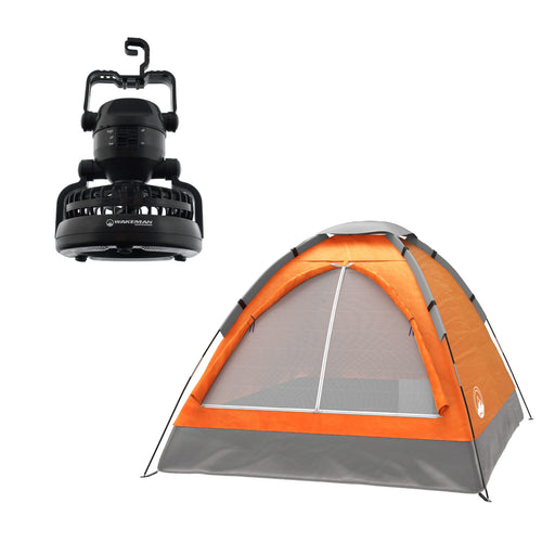 2-Person Tent with Removable Rain Fly and Carry Bag - Wakeman
