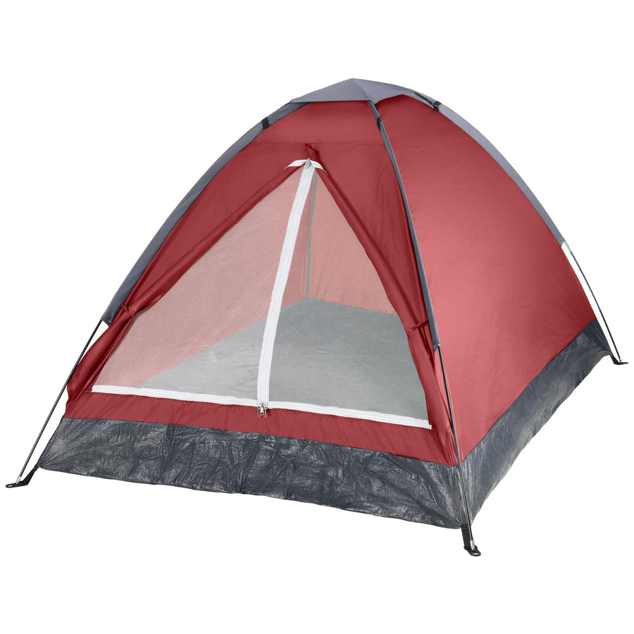 2 Person Camping Tent with Rain Fly and Carrying Bag - Wakeman